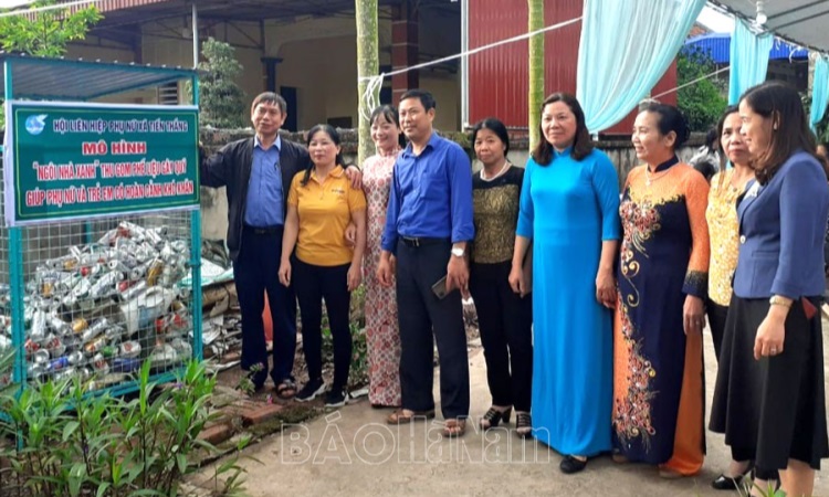 Nhiều việc làm thiết thực theo gương Bác của hội viên phụ nữ xã Tiến Thắng