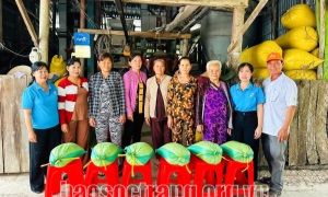 Hội Liên hiệp Phụ nữ huyện Mỹ Tú học tập và làm theo Bác