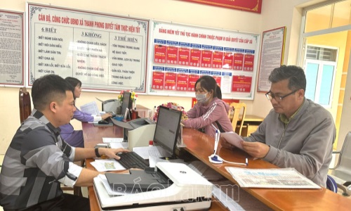 Đảng bộ xã Thanh Phong đẩy mạnh việc học và làm theo Bác