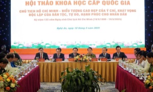 Chủ tịch Hồ Chí Minh - Biểu tượng cao đẹp của ý chí, khát vọng độc lập của dân tộc, tự do, hạnh phúc cho nhân dân