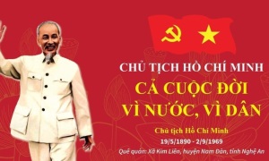 Chủ tịch Hồ Chí Minh cả cuộc đời vì nước, vì dân