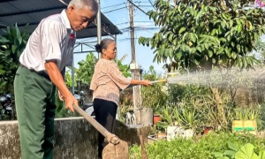 Ðiển hình cựu chiến binh học và làm theo lời Bác