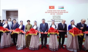 Khánh thành Phòng Lưu niệm Chủ tịch Hồ Chí Minh với ngành Dầu khí Việt Nam - Azerbaijan