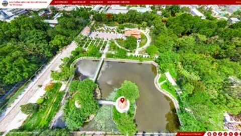 Khu Tưởng niệm Chủ tịch Hồ Chí Minh tại TP Cà Mau