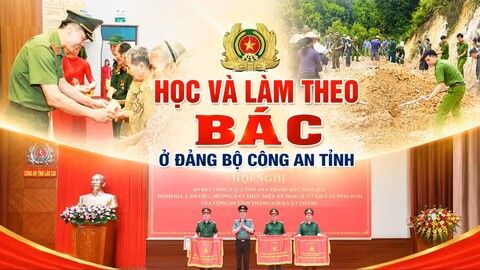 Học và làm theo Bác ở Đảng bộ Công an tỉnh Lào Cai