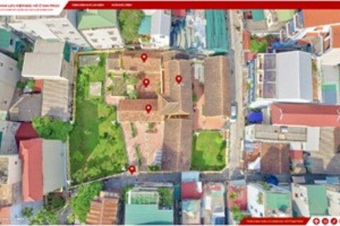 Di tích nhà lưu niệm Bác Hồ ở Vạn Phúc