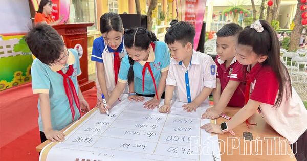 Thiếu nhi Đất Tổ thi đua làm theo 5 điều Bác Hồ dạy