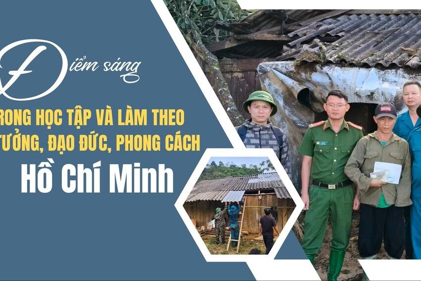 Điểm sáng trong học tập và làm theo tư tưởng, đạo đức, phong cách Hồ Chí Minh