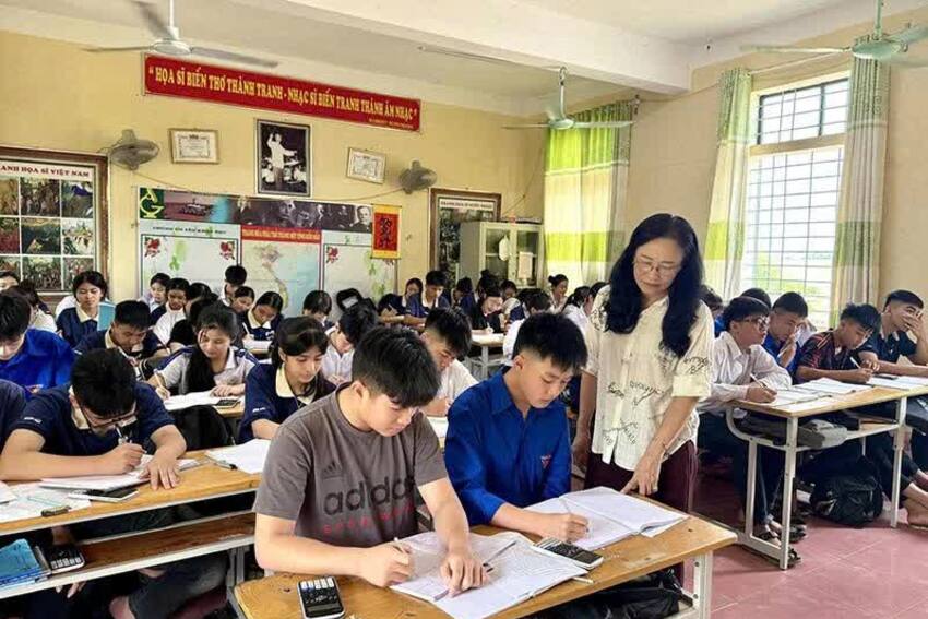 Trường THCS Quảng Hùng học Bác gắn với nâng cao chất lượng giáo dục