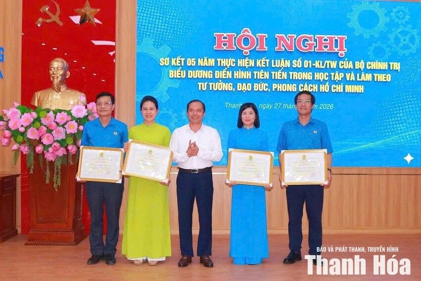 Lan tỏa việc học và làm theo Bác trong các cấp công đoàn