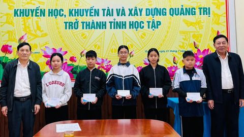 Quảng Trị: Học Bác từ trách nhiệm trong phong trào khuyến học