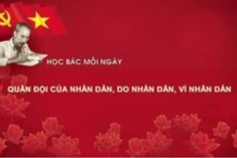 Học Bác mỗi ngày: Quân đội của nhân dân, do nhân dân, vì nhân dân