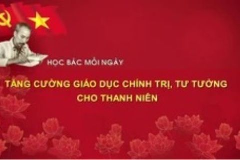 Học Bác mỗi ngày: Tăng cường giáo dục chính trị, tư tưởng cho thanh niên