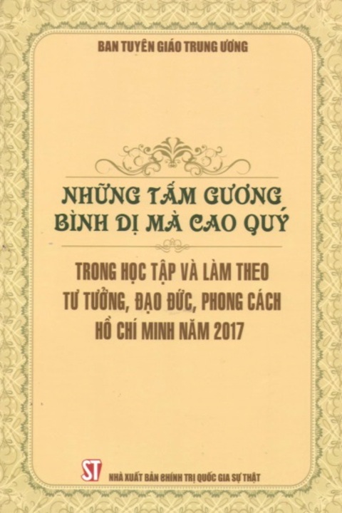 Những tấm gương bình dị mà cao quý