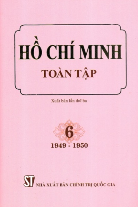 Hồ Chí Minh Toàn tập - Tập 6
