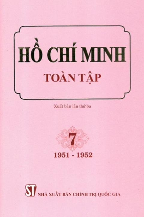 Hồ Chí Minh Toàn tập - Tập 7