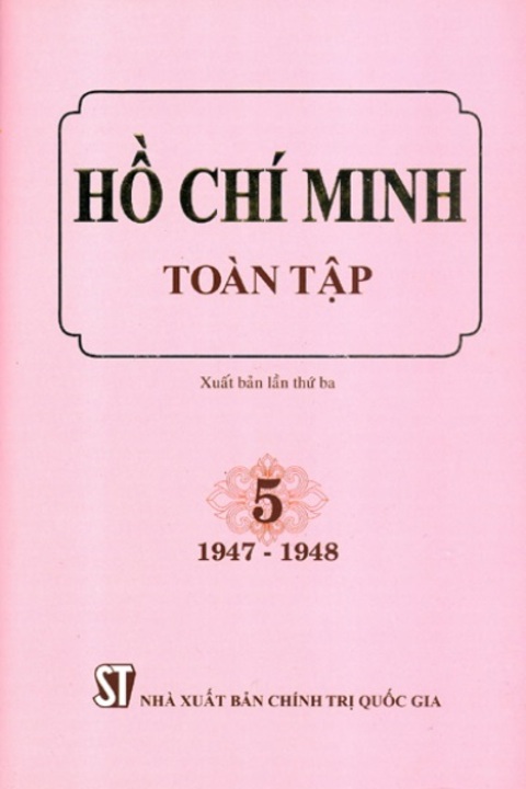 Hồ Chí Minh Toàn tập - Tập 5