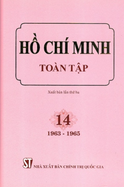 Hồ Chí Minh Toàn tập - Tập 14