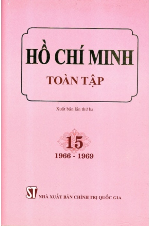 Hồ Chí Minh Toàn tập - Tập 15