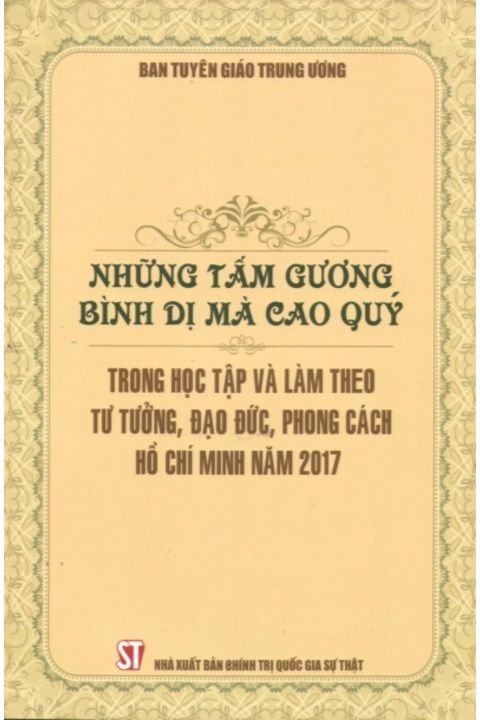 Những tấm gương bình dị mà cao quý