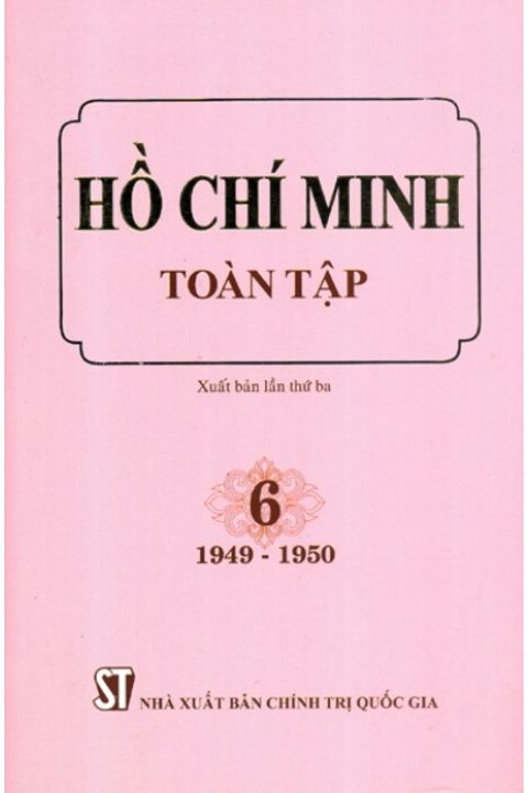 Hồ Chí Minh Toàn tập - Tập 6