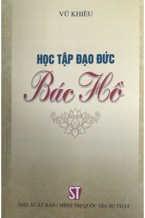 Cuốn sách học tập đạo đức Bác Hồ