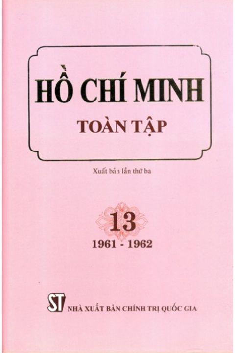 Hồ Chí Minh Toàn tập - Tập 13