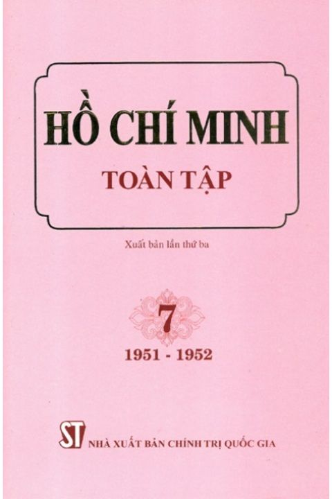 Hồ Chí Minh Toàn tập - Tập 7