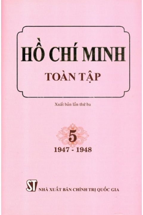 Hồ Chí Minh Toàn tập - Tập 5