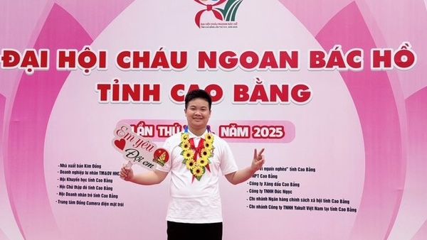 Nông Lê Huy - gương sáng “cháu ngoan Bác Hồ” truyền cảm hứng học tập