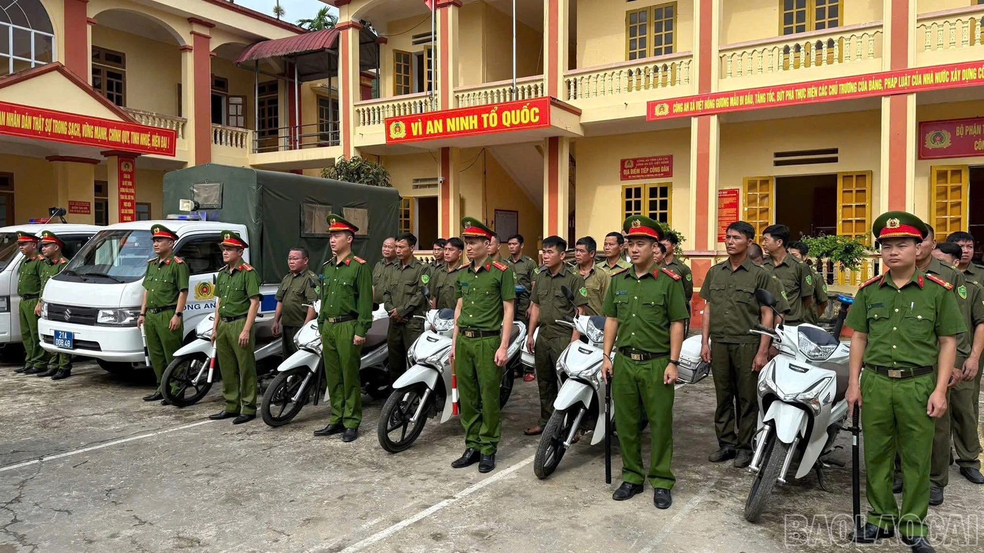 Công an xã Việt Hồng, tỉnh Lào Cai: Học và làm theo Bác bằng những việc làm thiết thực vì Nhân dân