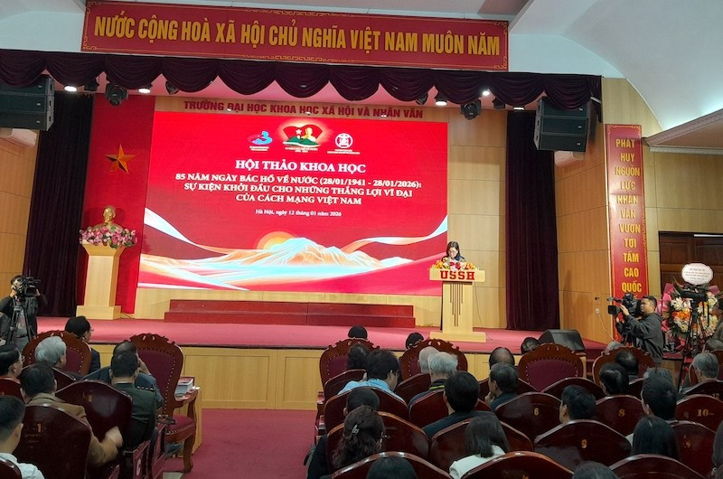 Quang cảnh hội thảo khoa học.