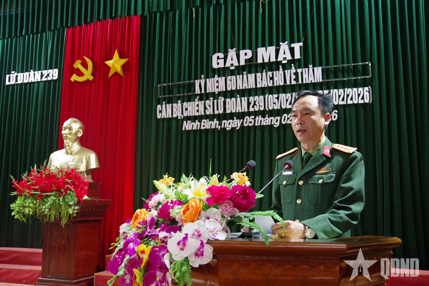 Lữ đoàn 239 phát huy truyền thống, phấn đấu học tập và làm theo lời Bác