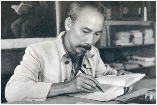 Chủ tịch Hồ Chí Minh. Ảnh tư liệu
