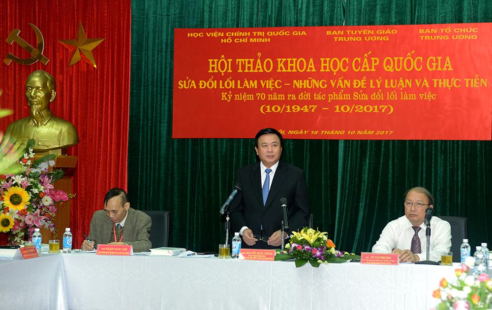 Quang cảnh hội thảo