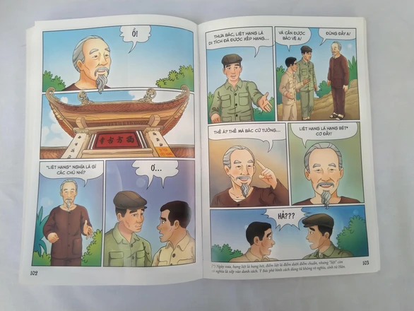 Láº§n Äáº§u tiÃªn phÃ¡t hÃ nh bá» truyá»n tranh mÃ u vá» BÃ¡c Há» - áº¢nh 5.