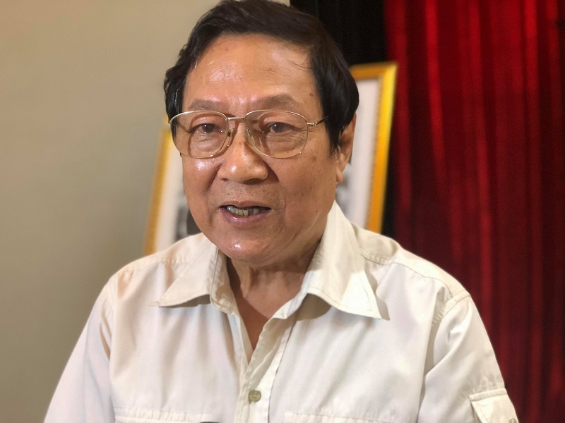 Ông Hoàng Thủy Lạc, con trai cố Bộ trưởng Hoàng Tích Trý.